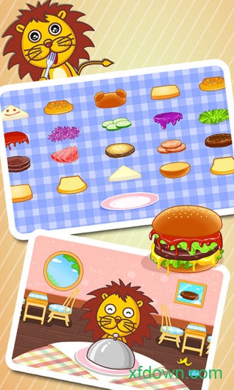 宝宝美食街游戏